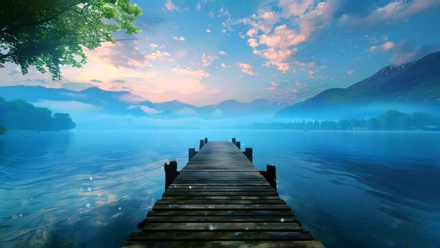 Lakeside Pier: Embracing Tranquility and Adventure at the Dock
