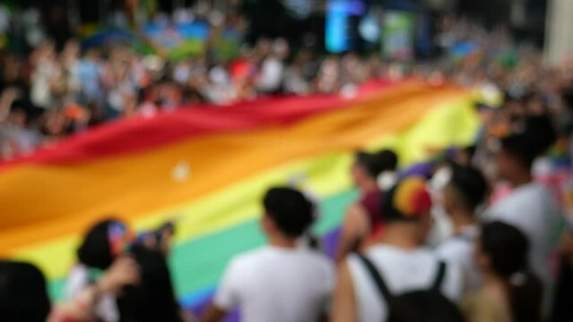 People join Pride Parade in Bangkok