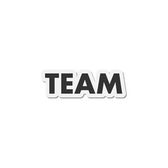 Team icon isolated on transparent background