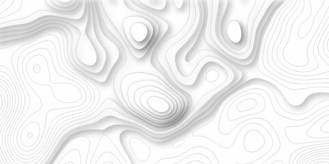 	
Vector black and white diagram Topographic contour map lines. Seamless pattern with lines Topography map. Geographic mountain relief diagram line wave grid landscape stripe carve pattern background.