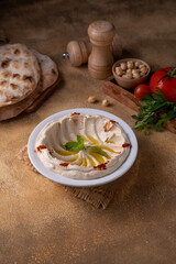 COLD APPETIZERS including Mutabal, Beetroot Mutabal, Muhammara and Hummus