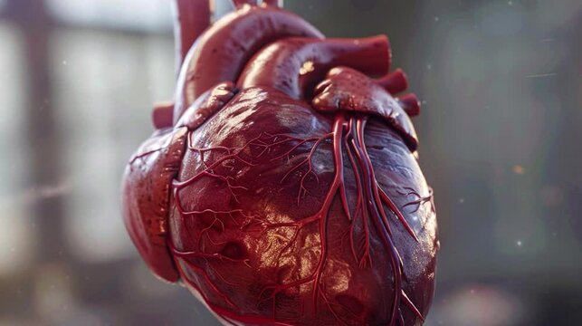 Explore the intricacies of an injured heart with real and 3D images, detailing the damage, symptoms, and treatment options for cardiovascular health