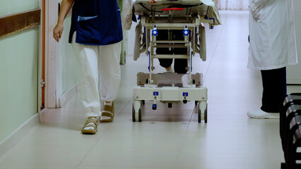 Transportation of patient to hospital for immediate treatment. Seamless coordination among medical...