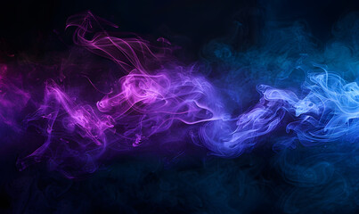 Abstract white smoke or steam swirls