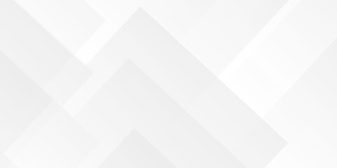 Vector modern white and gray color technology concept diamond triangle glossy geometric line background. white abstract gradient geometric background. vector white abstract design background template.