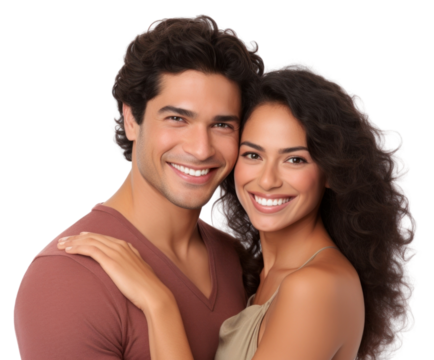 PNG Hispanic couple portrait laughing smile.