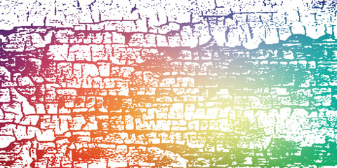 Abstract art painting. Watercolor drips. Grunge texture.