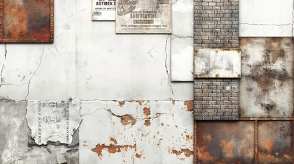 A wall with a sign that says "Theater" on it