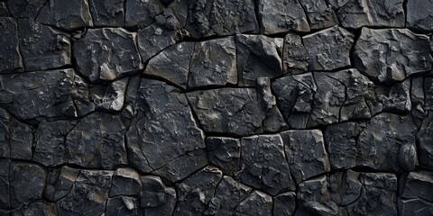 Fototapeta premium Dramatic Textured Old Rock Wall Background