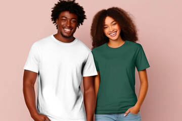 Obraz premium Men's t-shirt png transparent mockup
