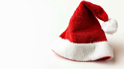 Christmas santa hat illustration generated by ai