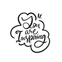 Discover beautiful hand lettering art pieces conveying uplifting messages for inspiration