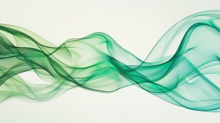 Naklejka premium Modern Colorful Curvy Waves Background