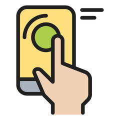 Smart car application icon