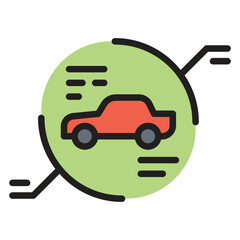 Smart car icon
