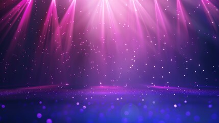 Concert lighting lamps background illustration generated by ai