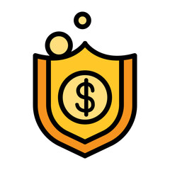 Insurance premium icon