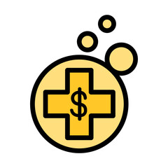 Medical insurance icon