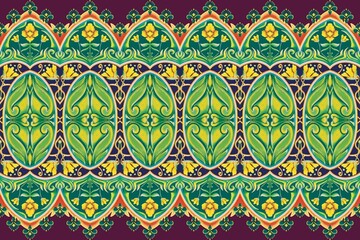 Hand drawn style, Ethnic ikat seamless pattern, African style, Abstract, Chevron embroidery, Paisley embroidery, Navajo geometric pattern, Aztec and tribal motifs, aboriginal.