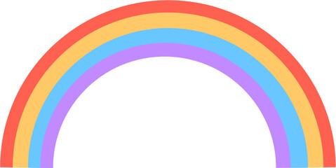 Obraz premium Colorful rainbow element background.