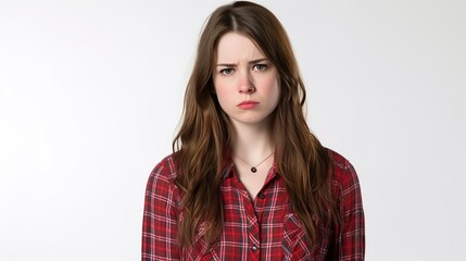 Fototapeta premium portrait of a sad woman