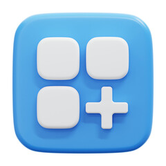 DASHBOARD 3D ICON ILLUSTRATION