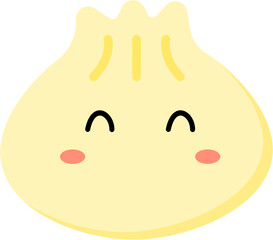 vector illustration of cartoon face