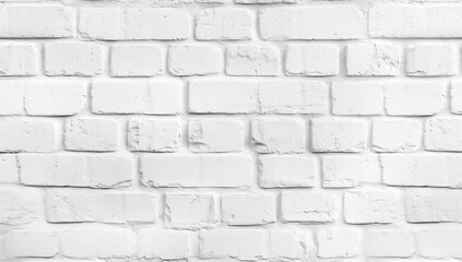 Fototapeta premium White brick wall texture background vector illustration in the style of white background, high resolution photography, insanely detailed