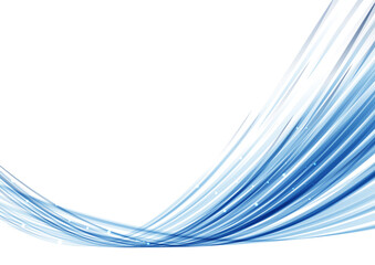 青の抽象デジタルウェーブ背景