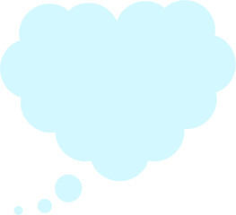 Fototapeta premium Cloud cartoon symbol illustration.