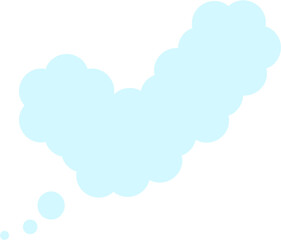 Cloud cartoon symbol illustration.