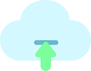 Cloud computing concept.