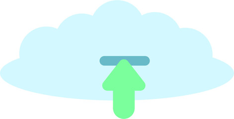 Cloud computing concept.