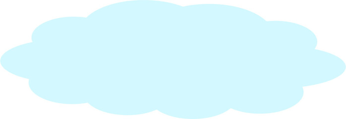 Cloud computing concept on blue background.