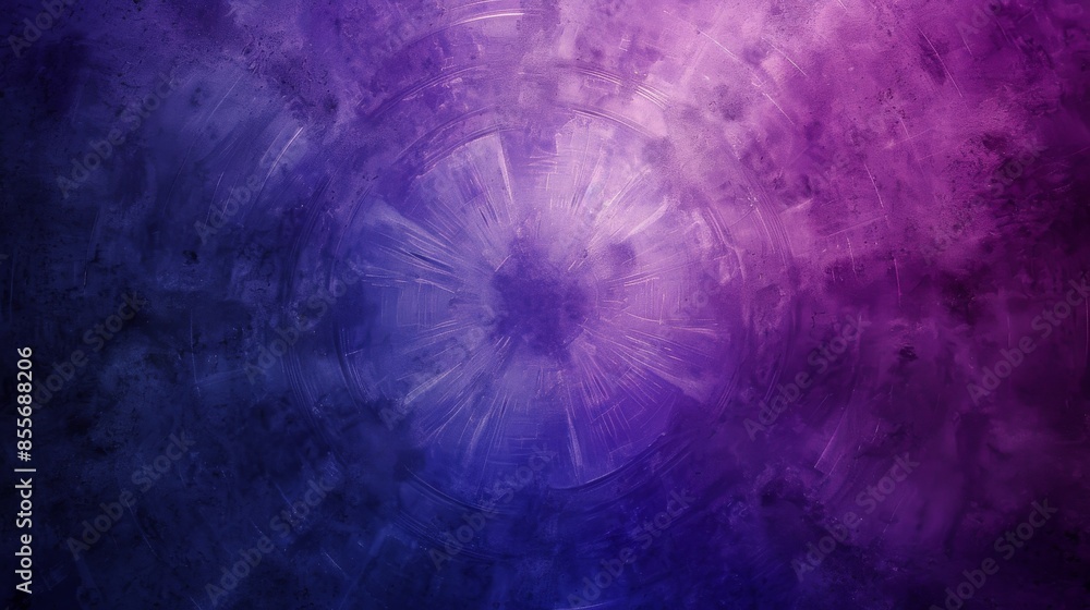 Poster abstract textured background with a mix of purple and blue hues, creating a dynamic, ethereal atmosp
