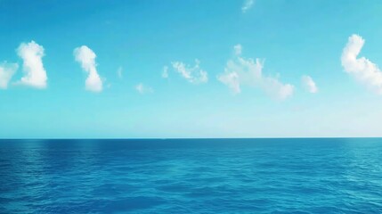 Fototapeta premium ocean and sky