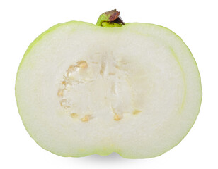 guava fruit isolated on transparent background