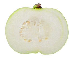 guava fruit isolated on transparent background
