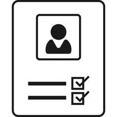 Job Hiring Line Icon