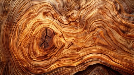 A close up of a piece of wood with a large hole in the center