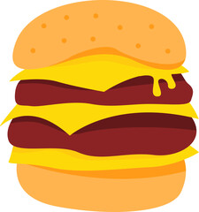 Illustration Of Hamburger Element