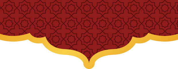 Islamic Header Illustration Element
