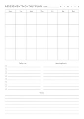 Study Planning Pages, Planner Sheets, Experience the efficiency and structure that the Study Planning Pages Collection brings to your academic life, Responsive with standard paper sizes A5, A4, A3,