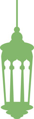 Islamic Lantern Vector Element