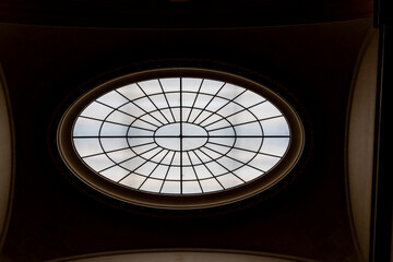 window in the church