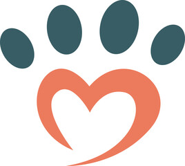 Pet Shop Logo Icon Element