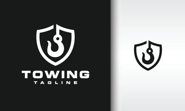 hook towing shield logo