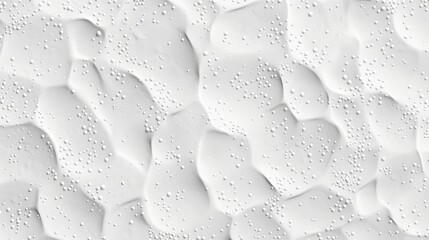 Texture is white with tiny evenly distributed bumps