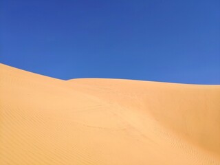 sand dunes in the desert in Mui Ne, Phan Thiet