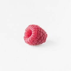 Raspberry isolated on white background